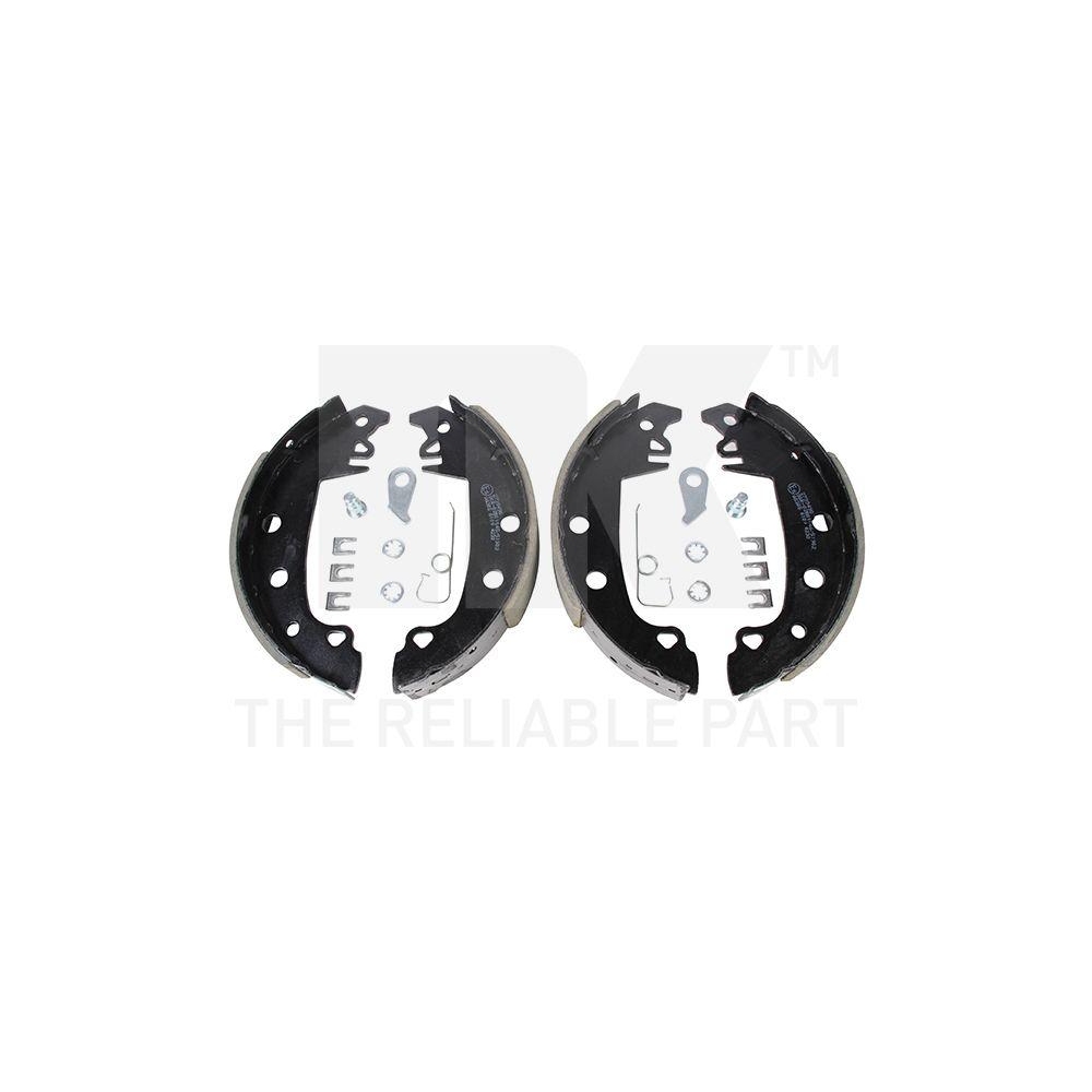 Bremsbackensatz NK 2799490 für CITROËN PEUGEOT, Hinterachse