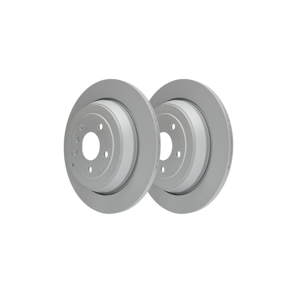 Bremsscheibe ATE 24.0114-0114.1 f&uuml;r MERCEDES-BENZ, Hinterachse