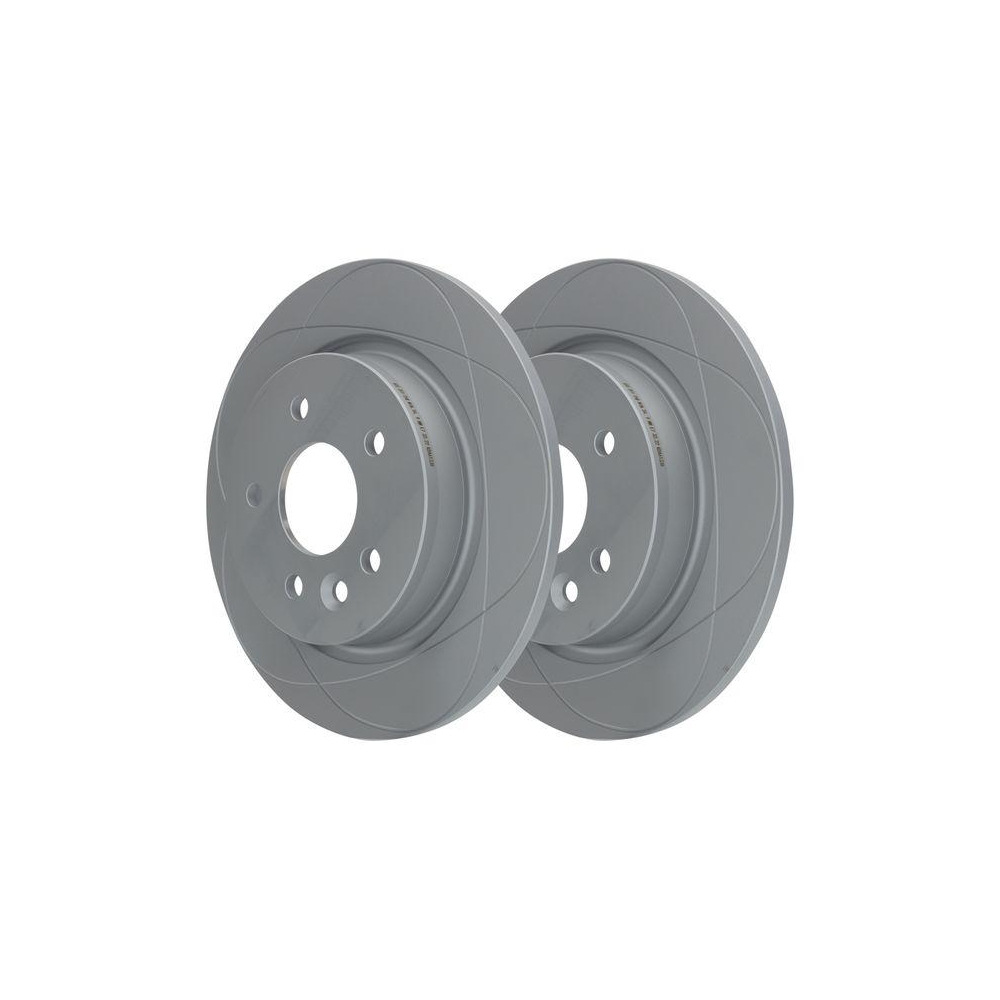 Bremsscheibe ATE 24.0311-0158.1 PowerDisc für FORD VOLVO, Hinterachse