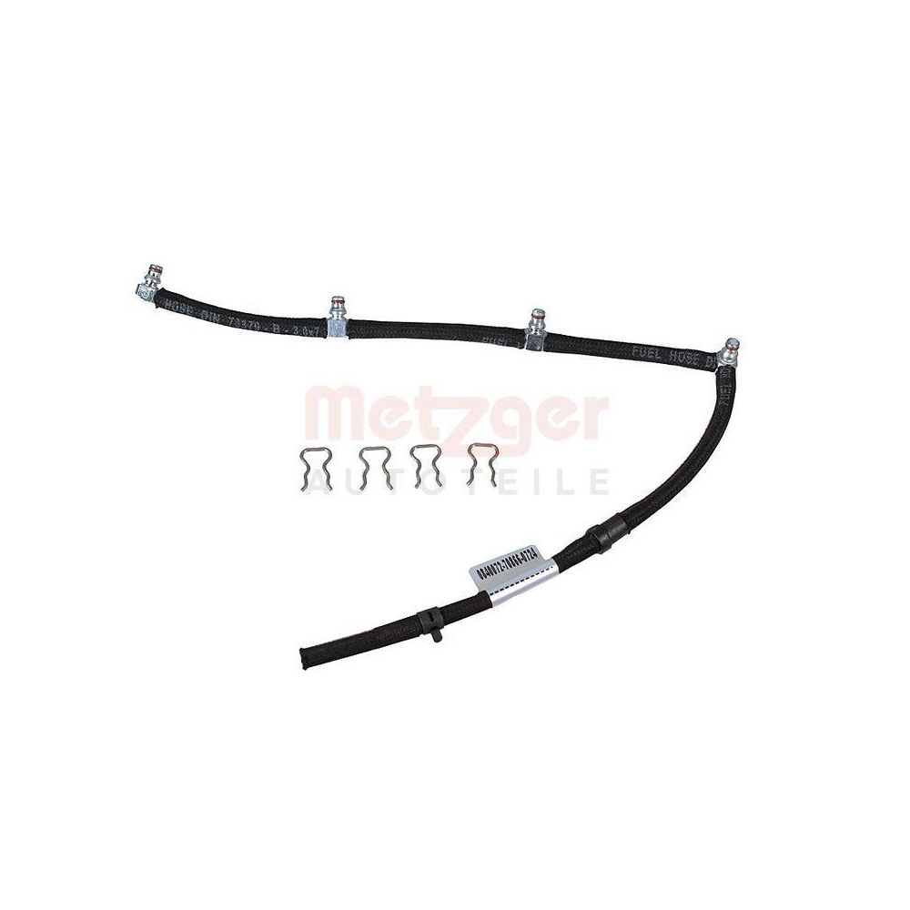 Schlauch, Leckkraftstoff METZGER 0840072 f&uuml;r HYUNDAI KIA