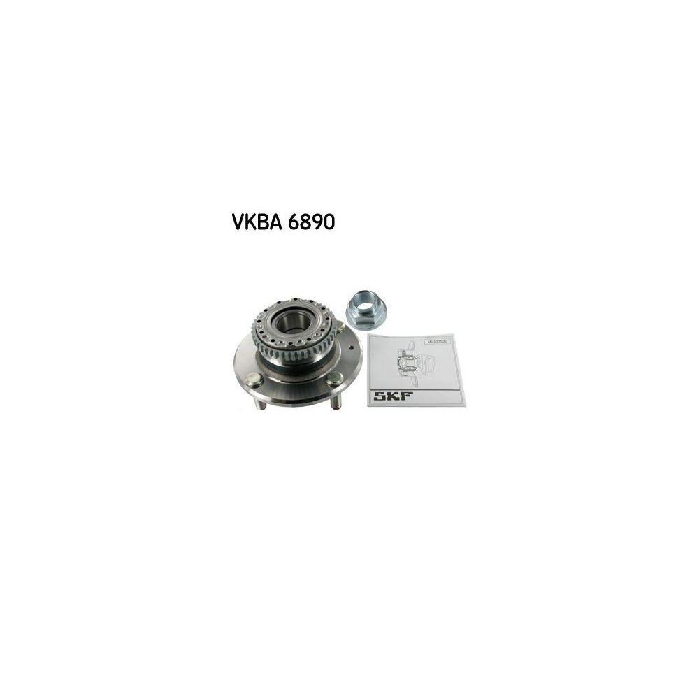 Radlagersatz SKF VKBA 6890 f&uuml;r HYUNDAI, Hinterachse
