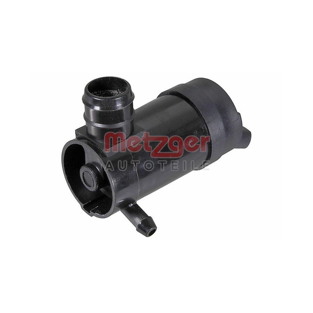Waschwasserpumpe, Scheibenreinigung METZGER 2221208 ORIGINAL ERSATZTEIL für KIA