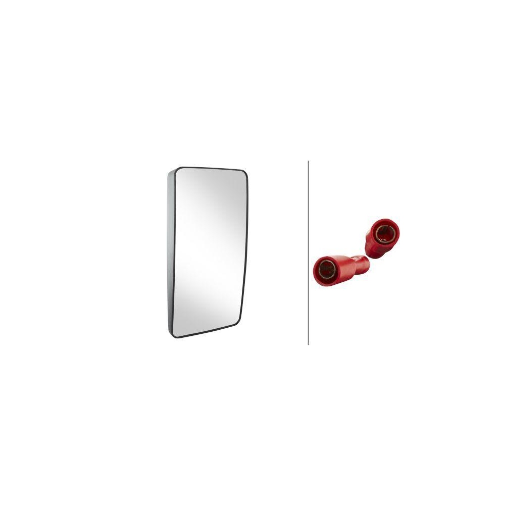 HELLA Spiegelglas, Außenspiegel 9MX 563 468-002 für IVECO KÄSSBOHRER MAN EVOBUS