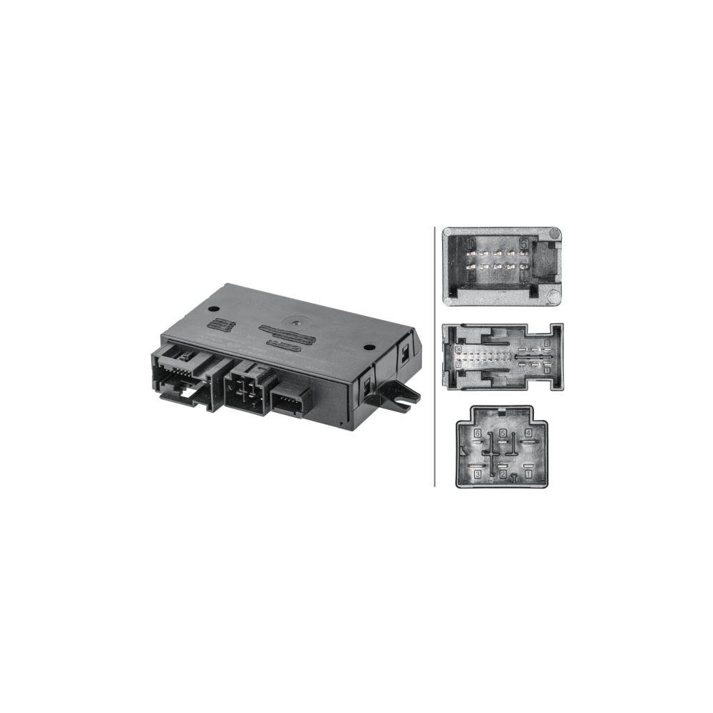 HELLA Steuergerät, Anhängevorrichtung 5DS 011 104-031 für AUDI SEAT SKODA VW