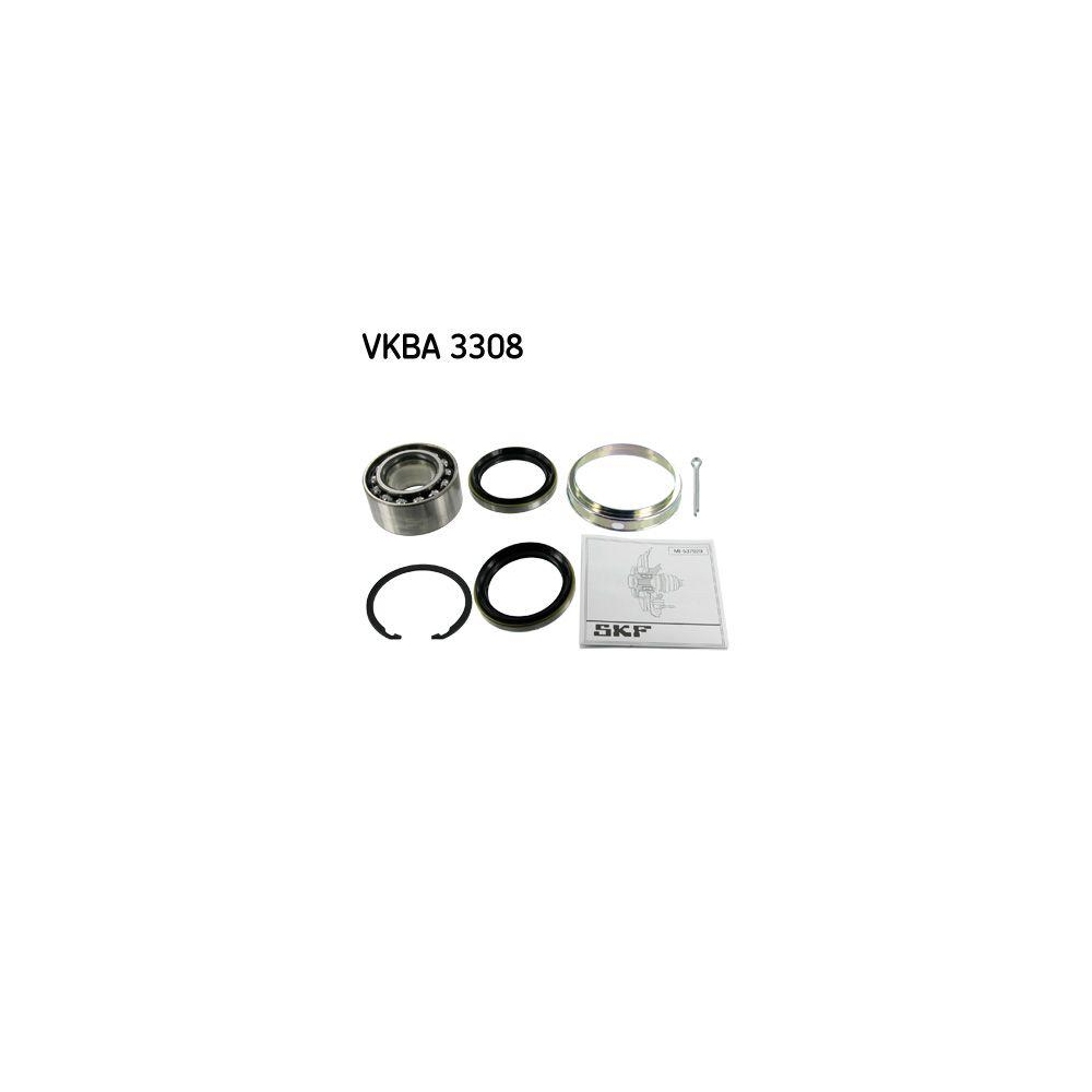 Radlagersatz SKF VKBA 3308 f&uuml;r NISSAN TOYOTA, Vorderachse