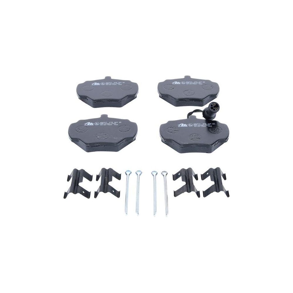 Bremsbelagsatz, Scheibenbremse ATE 13.0460-6917.2 f&uuml;r LAND ROVER, Hinterachse