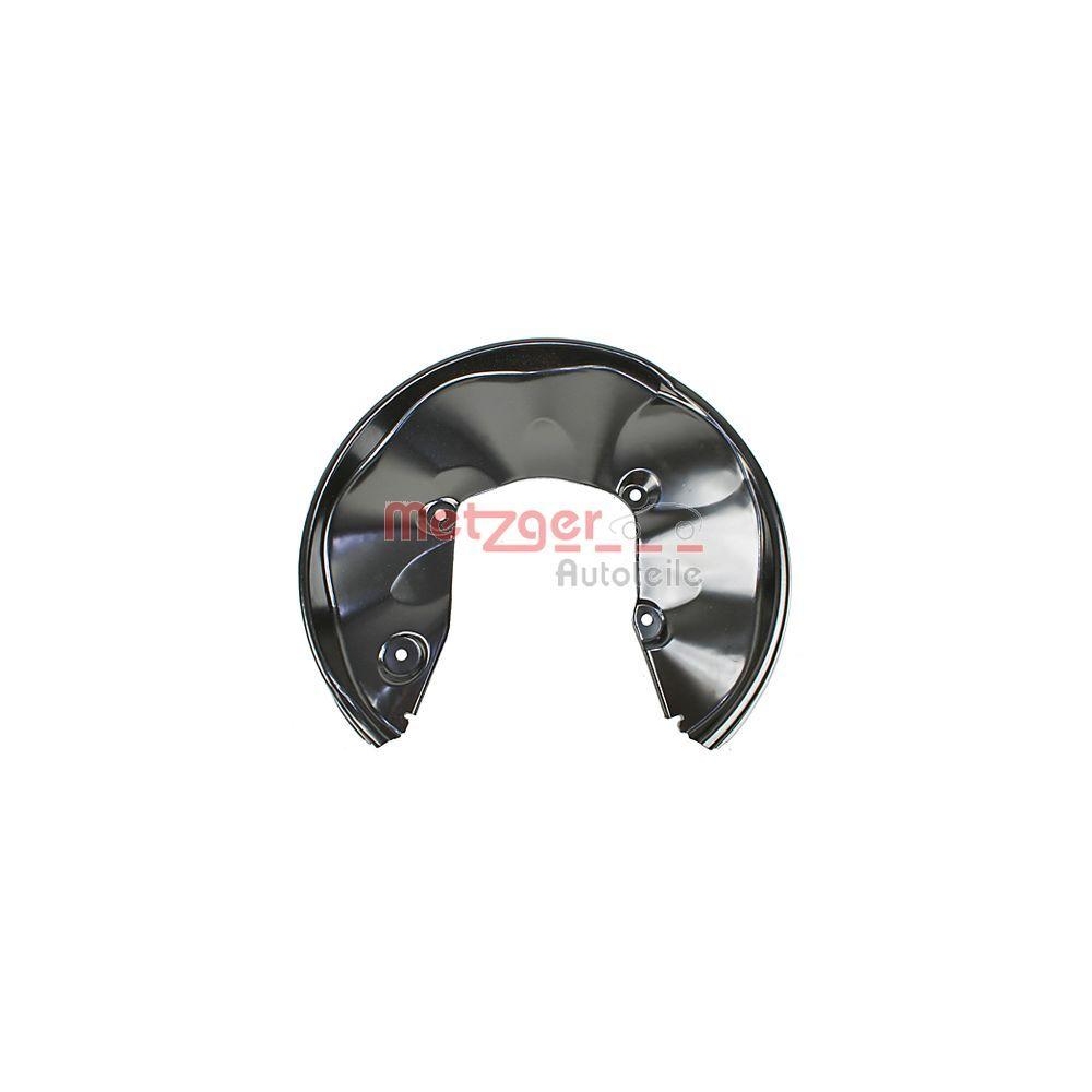 Spritzblech, Bremsscheibe METZGER 6115198 f&uuml;r VAG, Hinterachse rechts