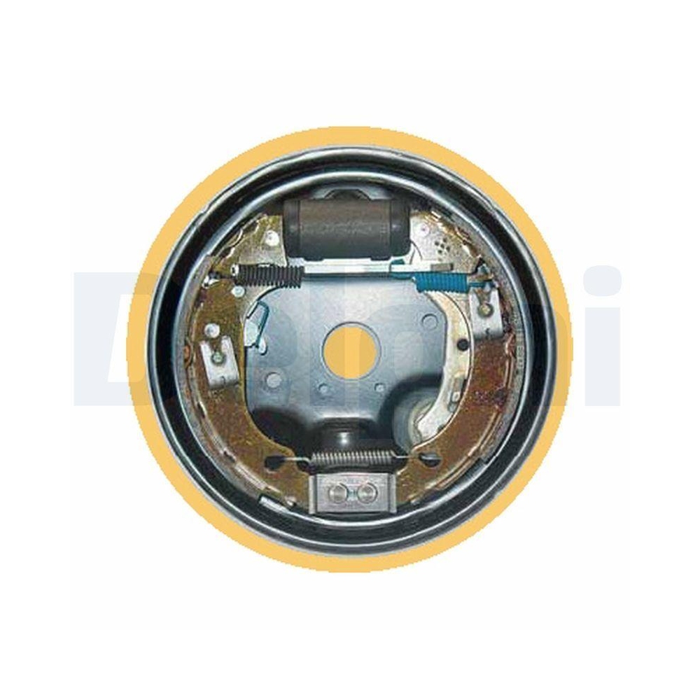 DELPHI LG15972 Bremsbackensatz f&uuml;r, Hinterachse