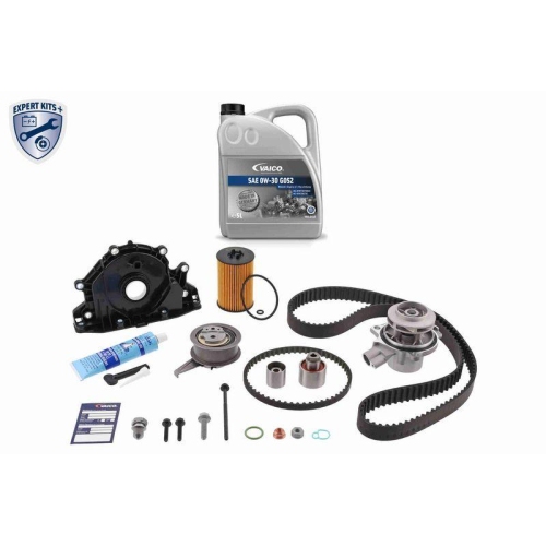 VAICO V10-000379 Wasserpumpe + Zahnriemensatz EXPERT KITS + f&uuml;r AUDI SEAT SKODA