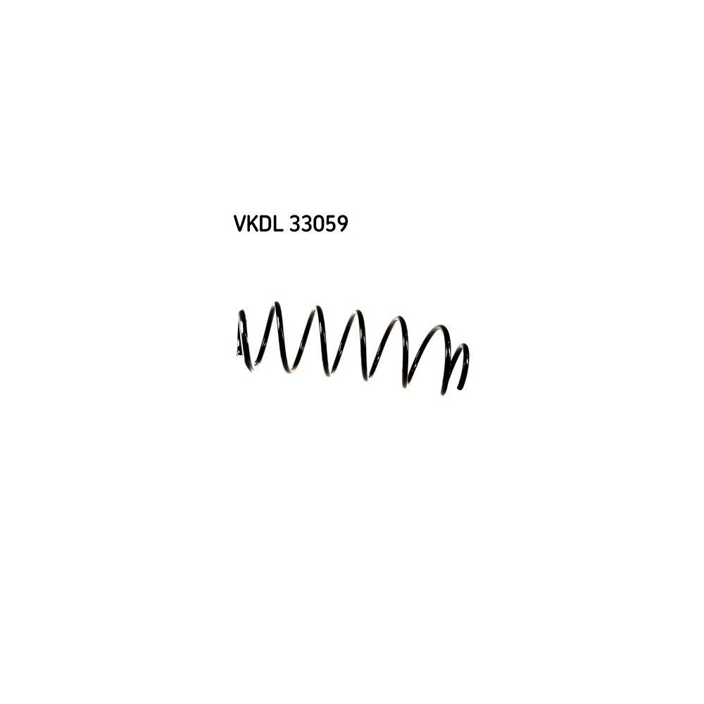 Fahrwerksfeder SKF VKDL 33059 f&uuml;r CITRO&Euml;N PEUGEOT, Vorderachse