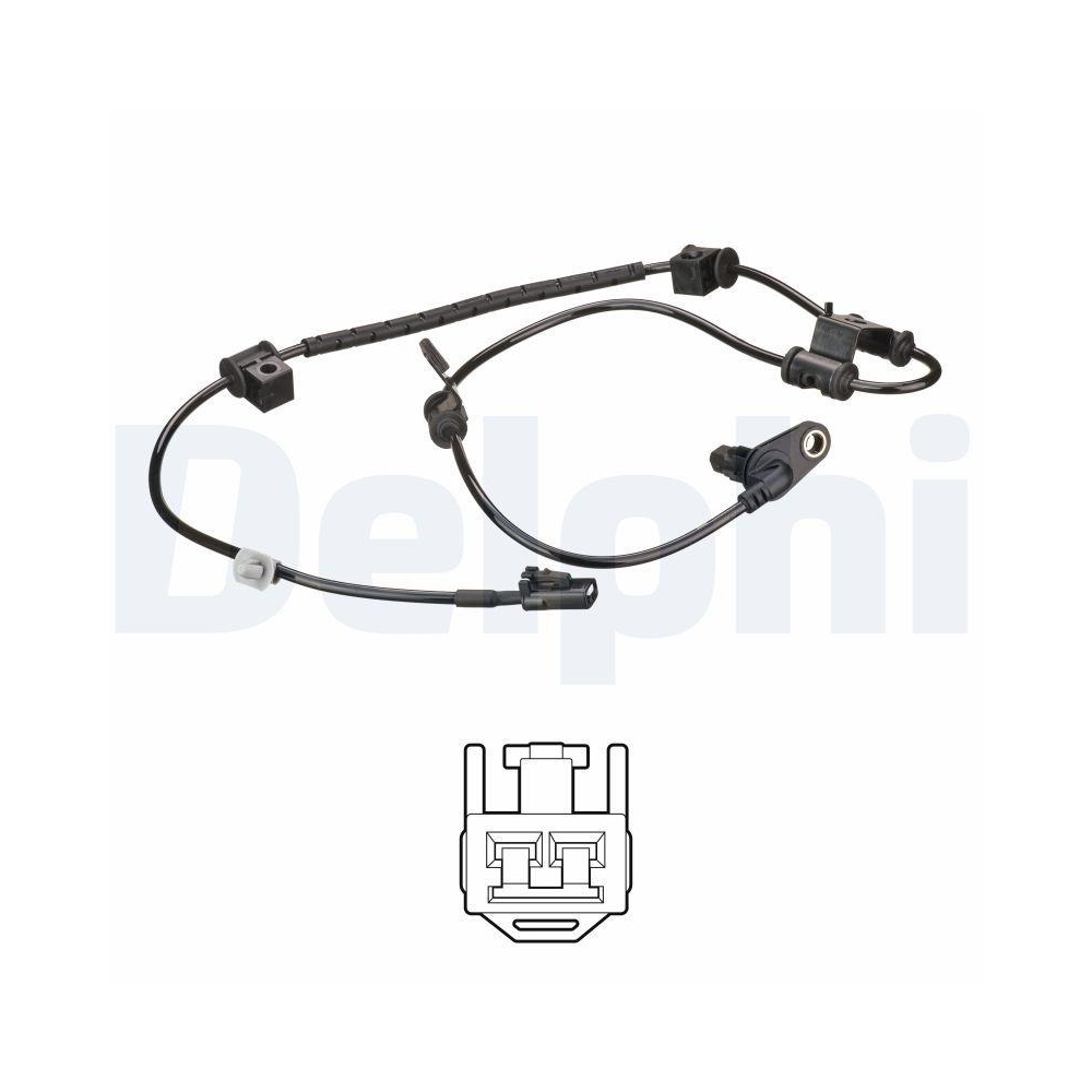 DELPHI SS21039 Sensor, Raddrehzahl f&uuml;r KIA, Vorderachse rechts
