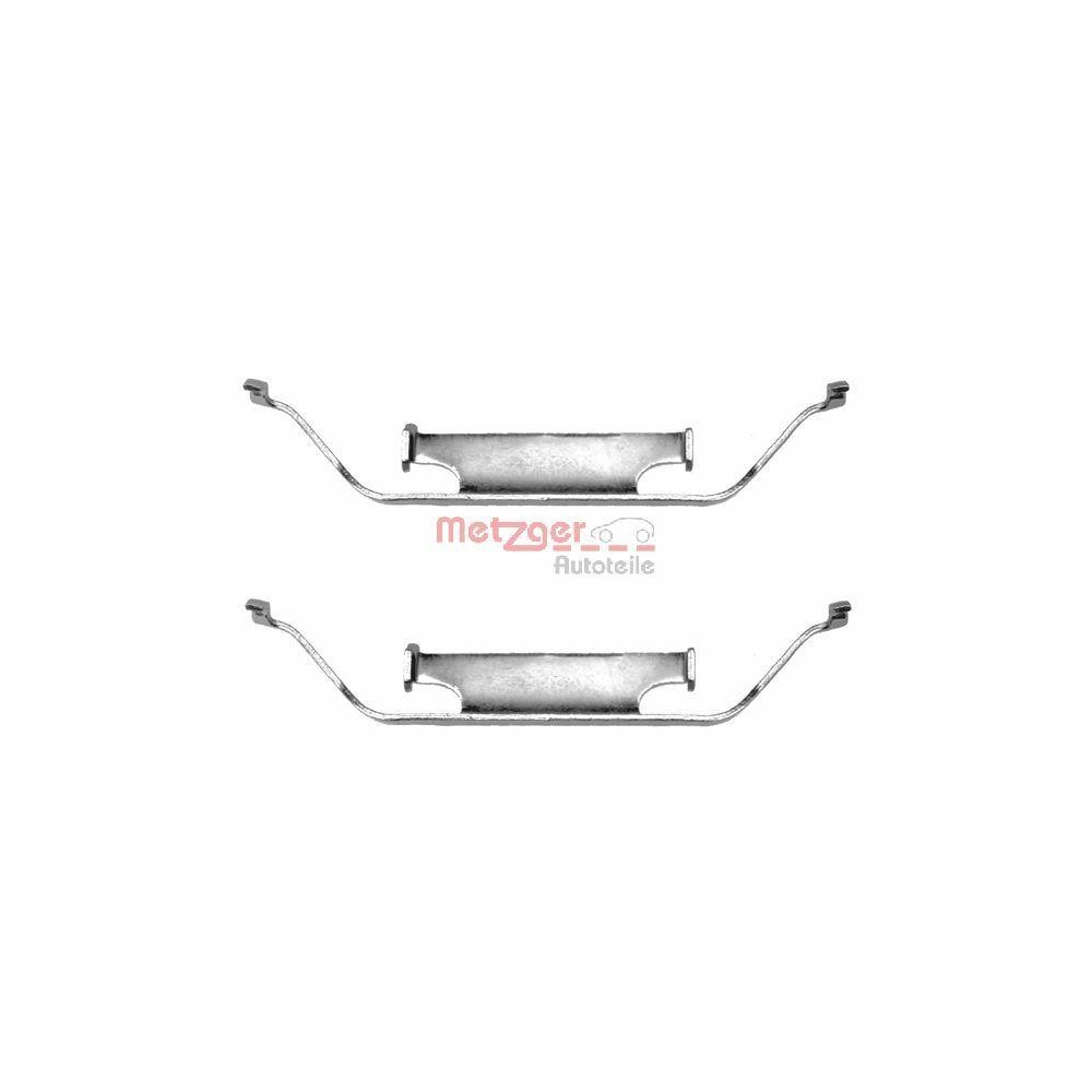 Zubeh&ouml;rsatz, Scheibenbremsbelag METZGER 109-1096 f&uuml;r BMW, Vorderachse