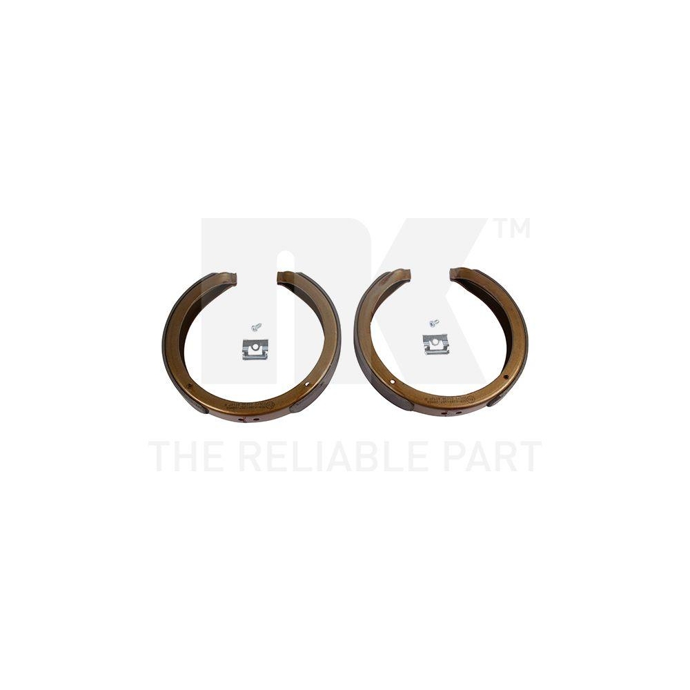 Bremsbackensatz, Feststellbremse NK 2799882 für MAZDA SSANGYONG, Hinterachse