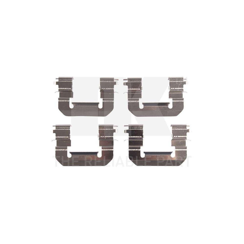 Zubeh&ouml;rsatz, Scheibenbremsbelag NK 79991016 f&uuml;r, Vorderachse