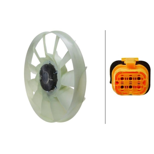 HELLA 8MV 366 438-471 L&uuml;fter, Motork&uuml;hlung f&uuml;r MAN