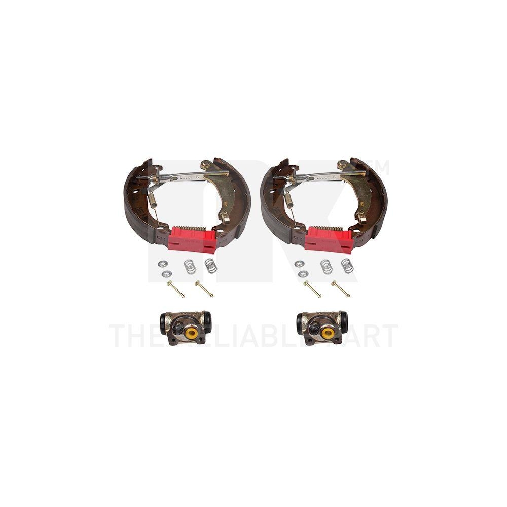 Bremsbackensatz NK 443763603 f&uuml;r PEUGEOT, Hinterachse