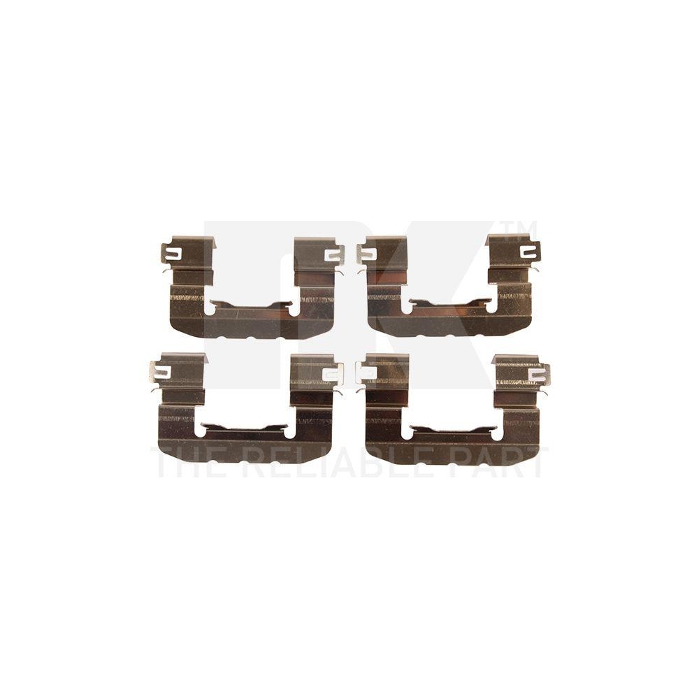 Zubeh&ouml;rsatz, Scheibenbremsbelag NK 79991017 f&uuml;r, Vorderachse