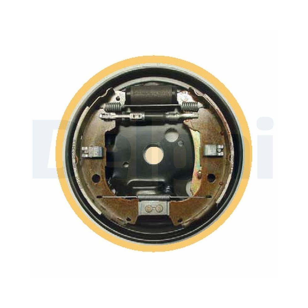 DELPHI LG16045 Bremsbackensatz f&uuml;r, Hinterachse