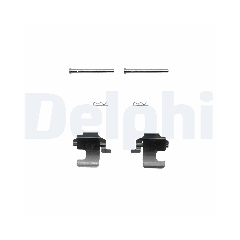 DELPHI LX0270 Zubeh&ouml;rsatz, Scheibenbremsbelag f&uuml;r, Vorderachse