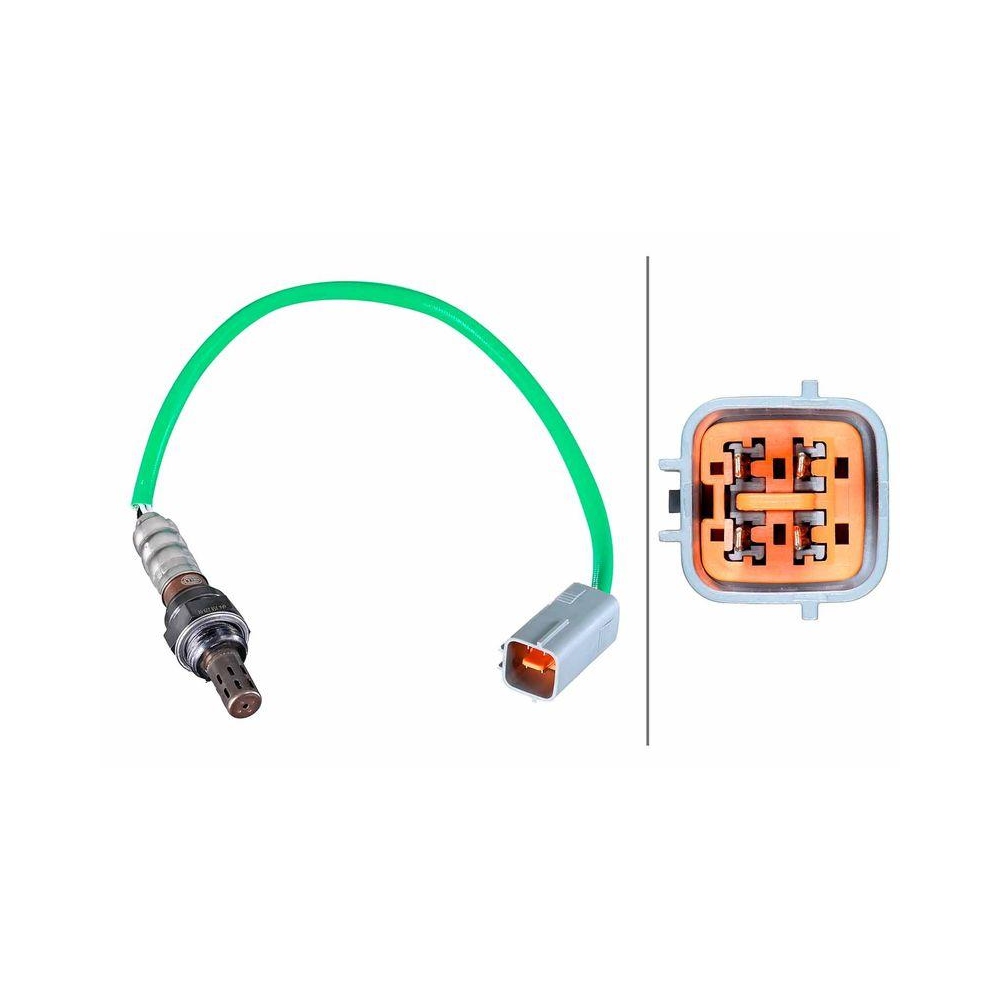 HELLA Lambdasonde 6PA 358 229-061 f&uuml;r MAZDA, nach Katalysator