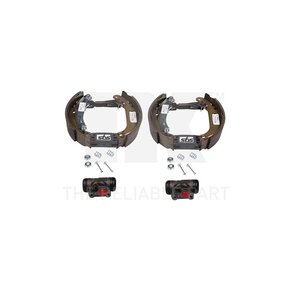 Bremsbackensatz NK 443947602 f&uuml;r RENAULT, Hinterachse