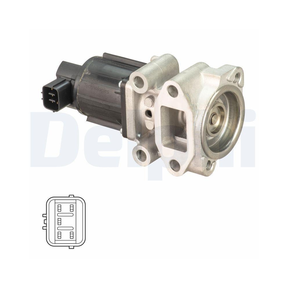 DELPHI EG10543-12B1 AGR-Ventil f&uuml;r MITSUBISHI