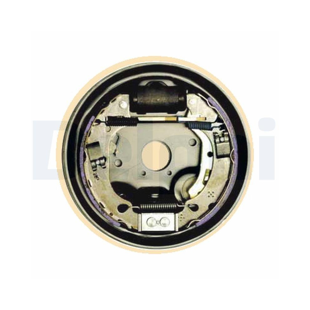 Bremsbackensatz DELPHI LG16046 für, Hinterachse