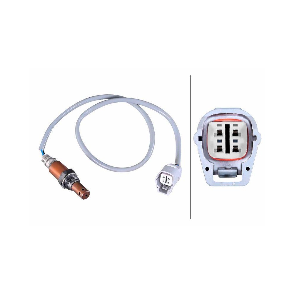 HELLA Lambdasonde 6PA 358 229-071 für MAZDA, nach Katalysator, vor Katalysator