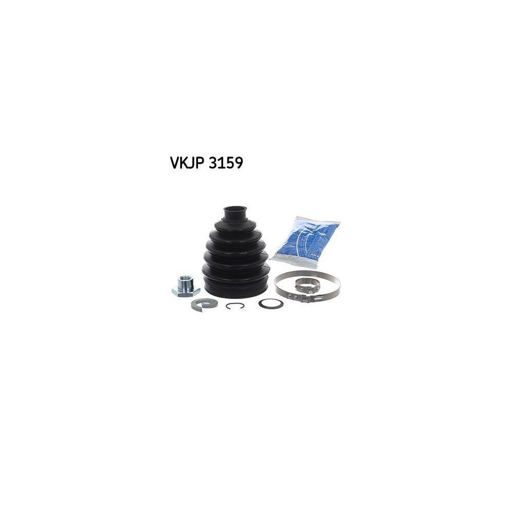 Faltenbalgsatz, Antriebswelle SKF VKJP 3159 f&uuml;r AUDI SEAT SKODA VW, Vorderachse