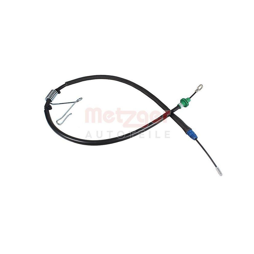 Seilzug, Feststellbremse METZGER 17.9016 GREENPARTS f&uuml;r FORD, hinten rechts