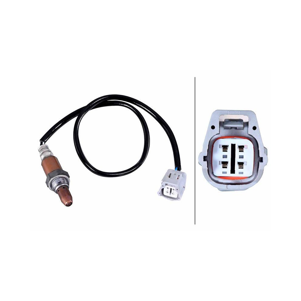 HELLA Lambdasonde 6PA 358 229-081 f&uuml;r MAZDA, nach Katalysator