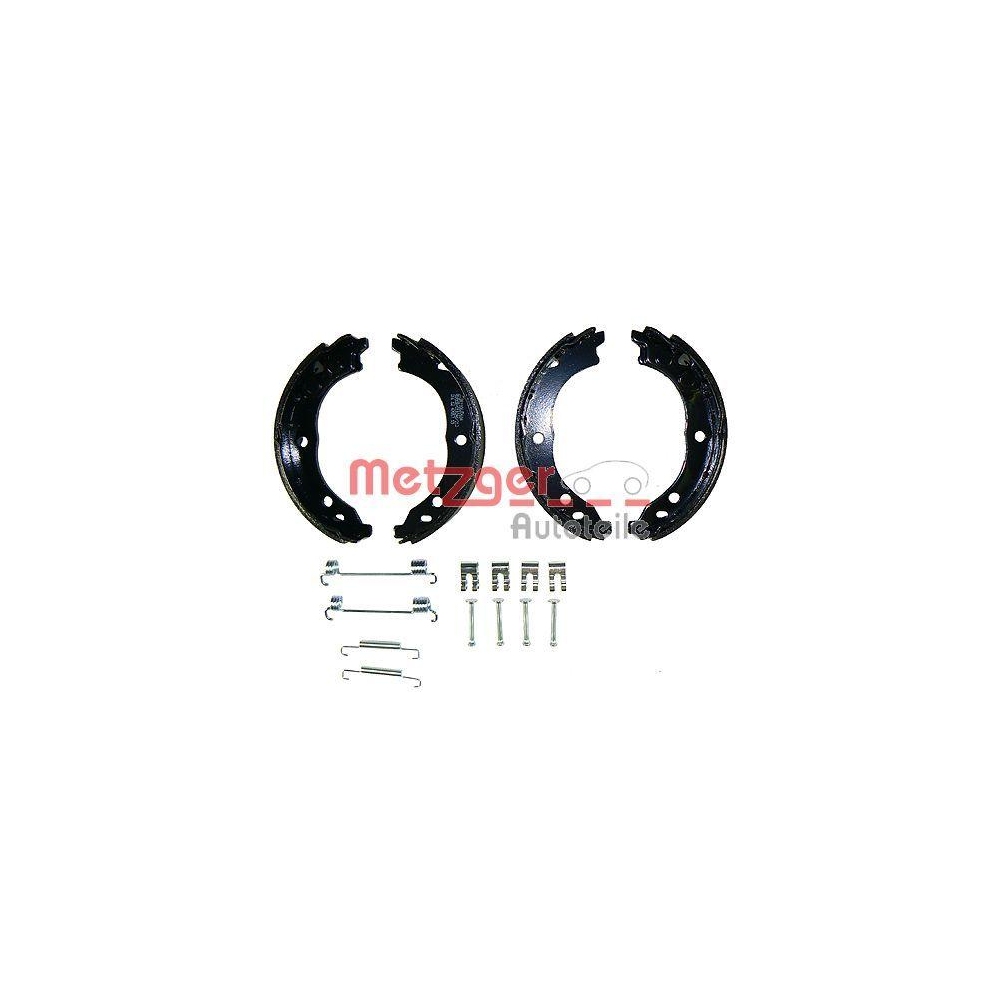 Bremsbackensatz, Feststellbremse METZGER KR 947 f&uuml;r CITRO&Euml;N FIAT