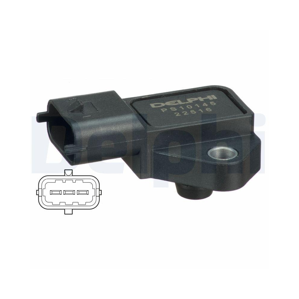 DELPHI PS10145 Sensor, Ladedruck f&uuml;r HONDA OPEL VAUXHALL GENERAL MOTORS