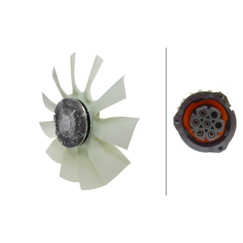 HELLA 8MV 366 438-181 L&uuml;fter, Motork&uuml;hlung f&uuml;r VOLVO
