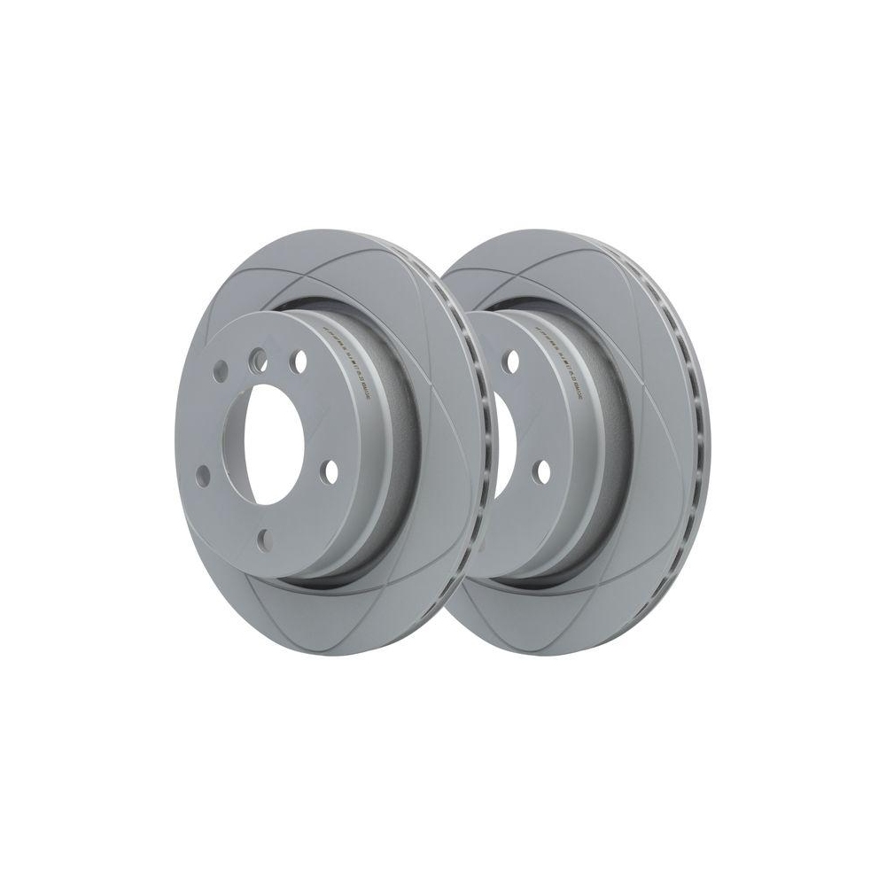 Bremsscheibe ATE 24.0319-0107.1 PowerDisc f&uuml;r BMW, Hinterachse