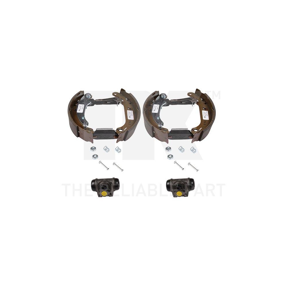 Bremsbackensatz NK 443963701 für RENAULT, Hinterachse