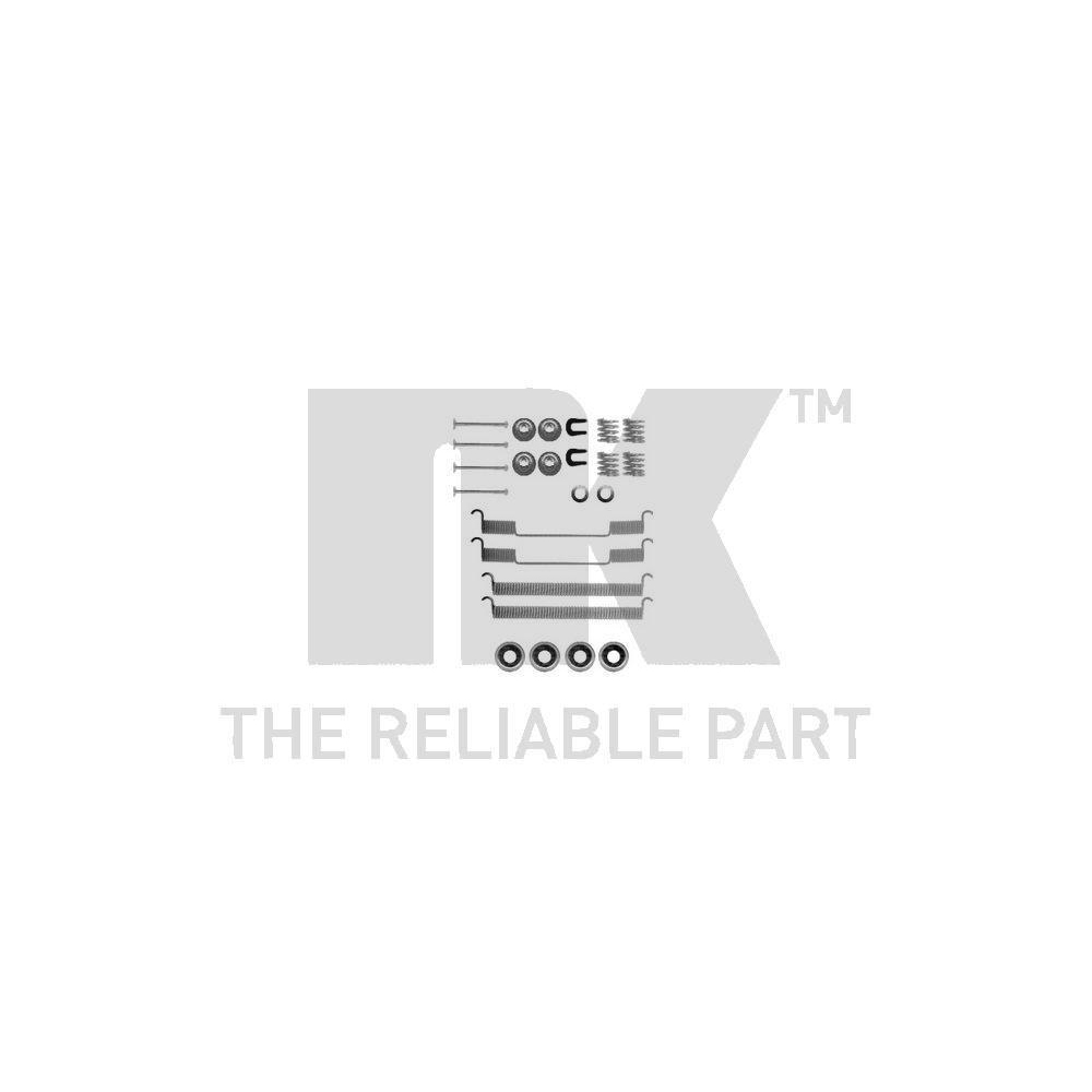 Zubeh&ouml;rsatz, Bremsbacken NK 7922543 f&uuml;r NISSAN, Hinterachse