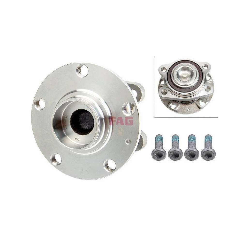 Radlagersatz Schaeffler FAG 713 6108 10 f&uuml;r AUDI, Hinterachse