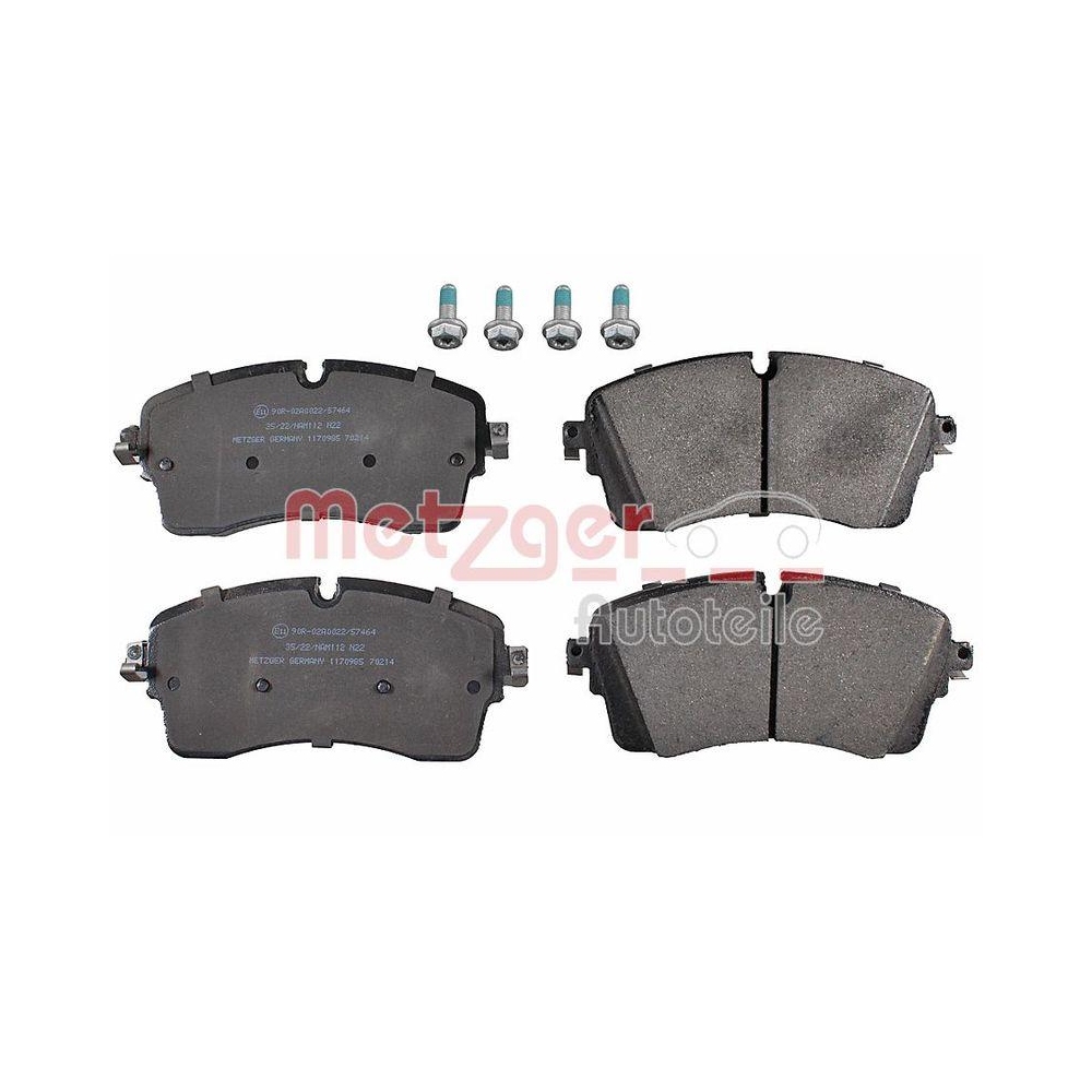 Bremsbelagsatz, Scheibenbremse METZGER 1170985 GREENPARTS f&uuml;r LAND ROVER