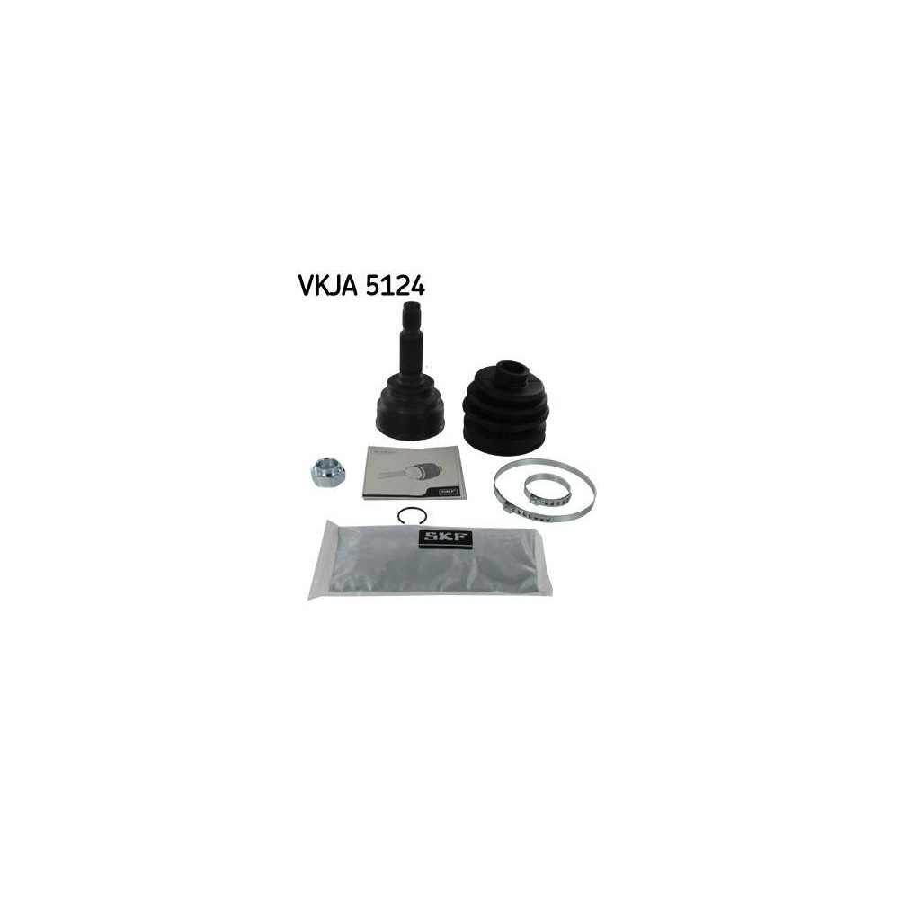 Gelenksatz, Antriebswelle SKF VKJA 5124 für, Vorderachse, radseitig
