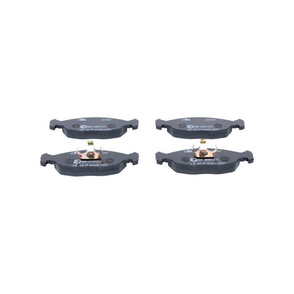 Bremsbelagsatz, Scheibenbremse ATE 13.0460-7051.2 für OPEL VAUXHALL CHEVROLET