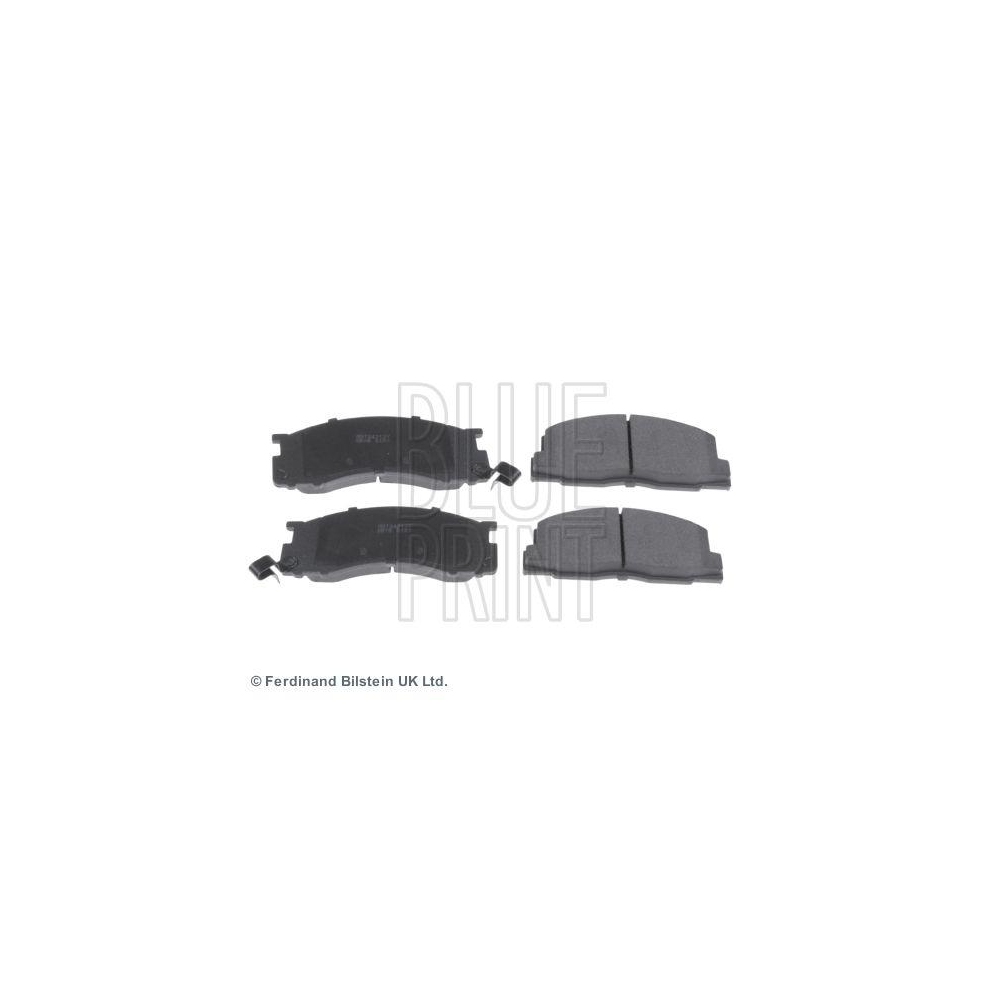 Bremsbelagsatz, Scheibenbremse BLUE PRINT ADT342127 f&uuml;r TOYOTA, Vorderachse