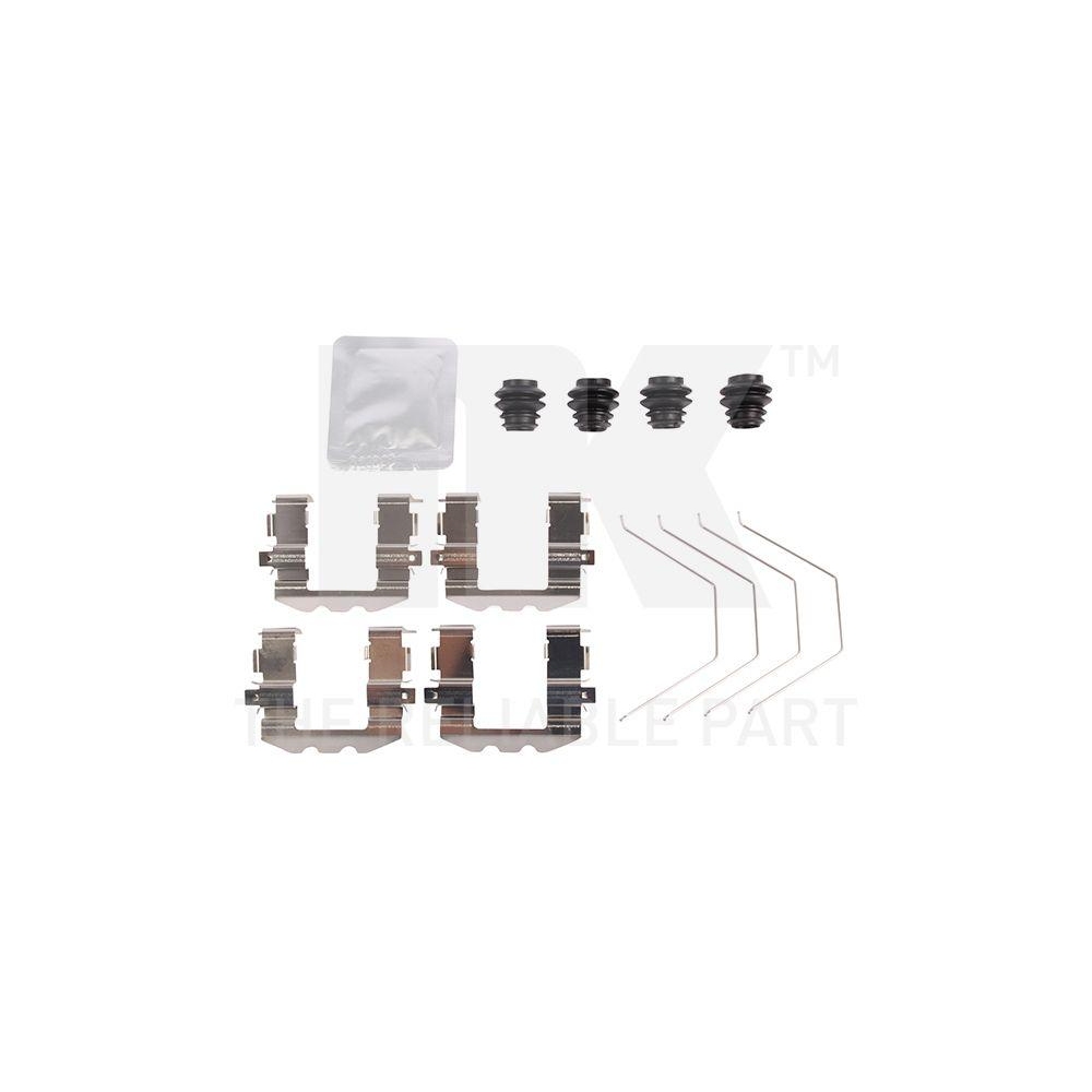 Zubeh&ouml;rsatz, Scheibenbremsbelag NK 79991022 f&uuml;r, Vorderachse