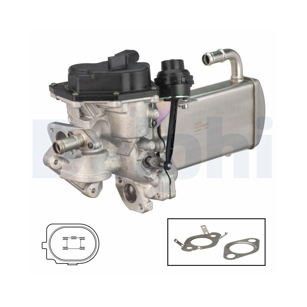 DELPHI EG10584-12B1 AGR-Ventil f&uuml;r AUDI SEAT