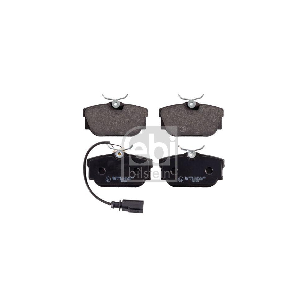 FEBI BILSTEIN Bremsbelagsatz, Scheibenbremse 16412 f&uuml;r VW, Hinterachse