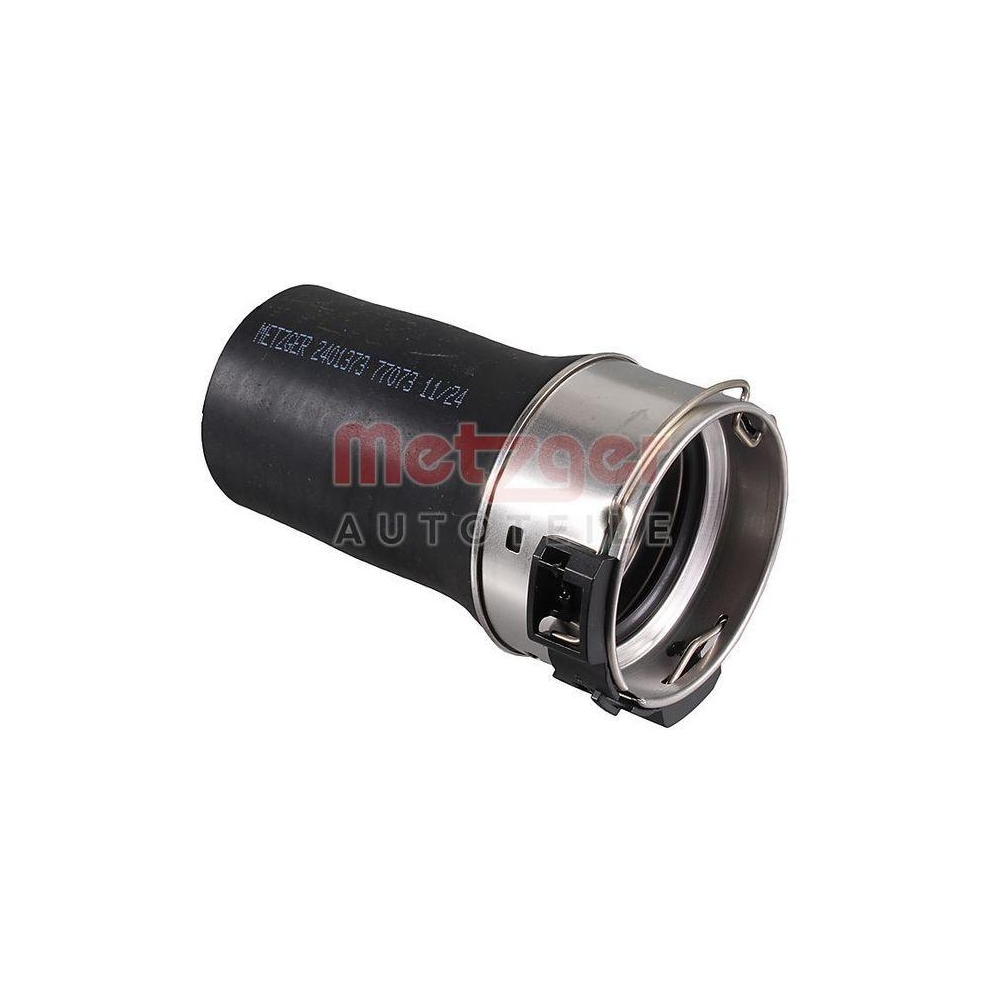 Ladeluftschlauch METZGER 2401373 für RENAULT, hinten, rechts