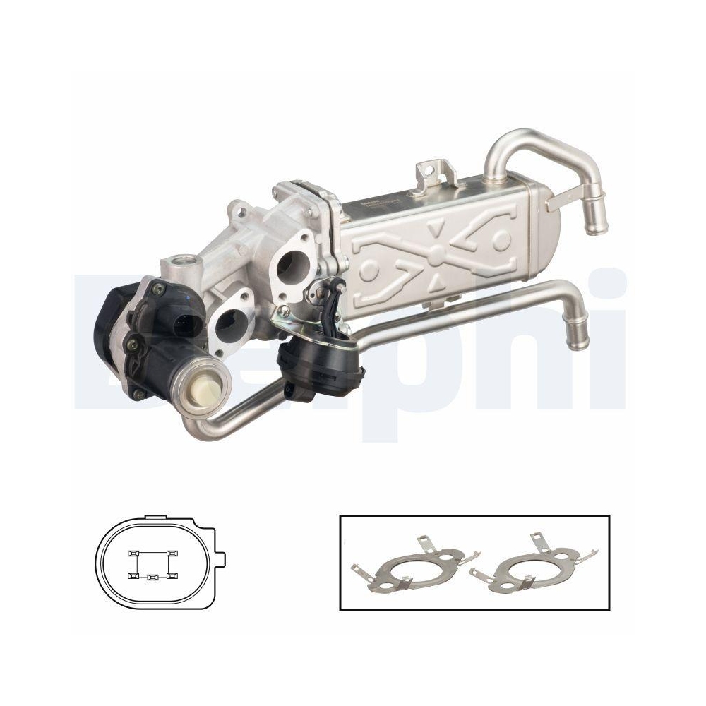 DELPHI EG10589-12B1 AGR-Ventil f&uuml;r AUDI SEAT SKODA VW