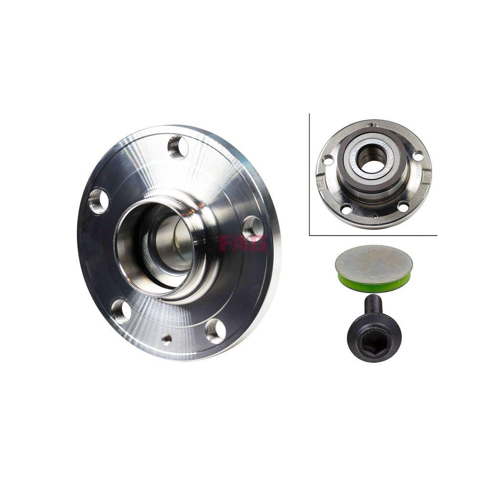 Radlagersatz Schaeffler FAG 713 6108 30 f&uuml;r AUDI VW, Hinterachse