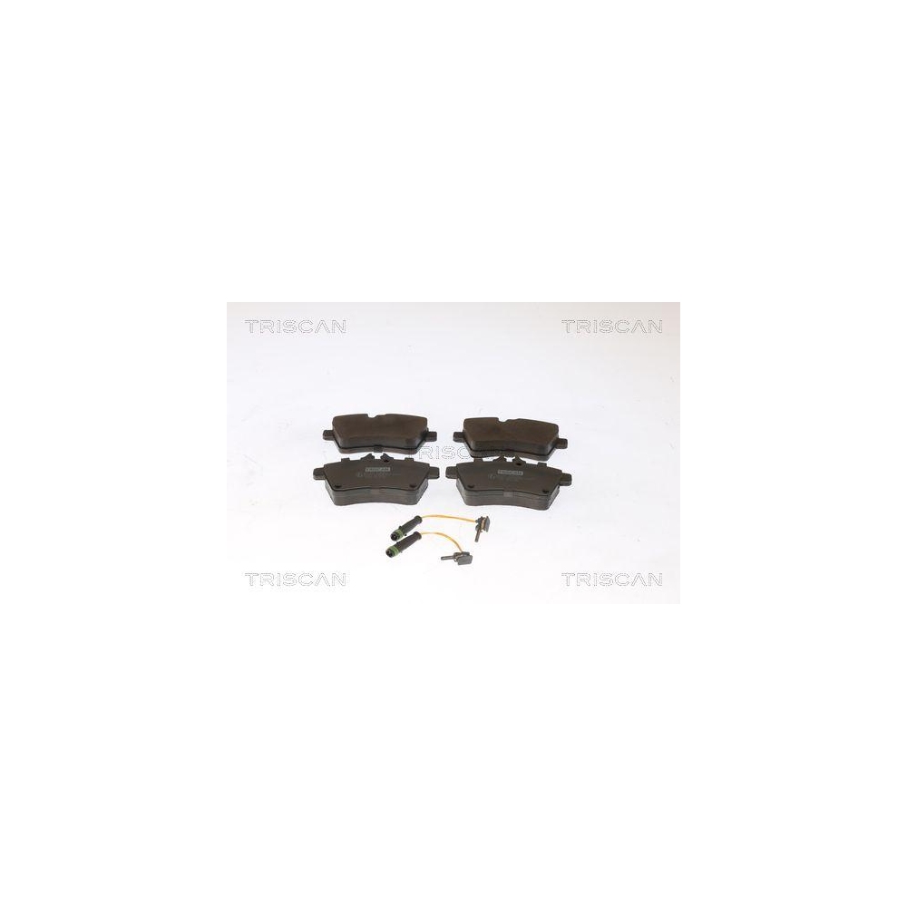 Bremsbelagsatz, Scheibenbremse TRISCAN 8110 23052 f&uuml;r MERCEDES-BENZ, Vorderachse