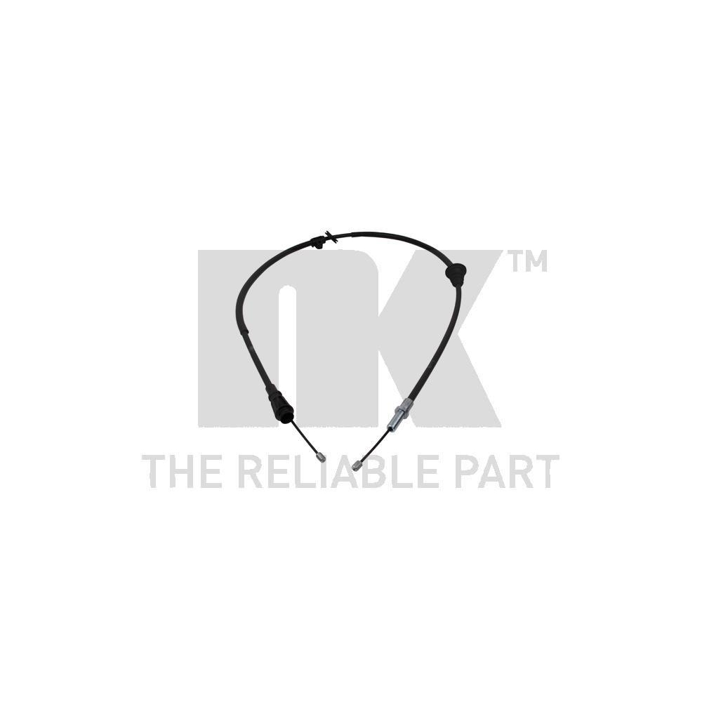 Seilzug, Feststellbremse NK 904853 f&uuml;r VOLVO, links, rechts